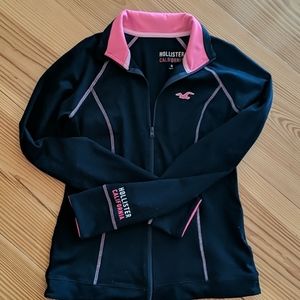 Active sweater Hollister medium. Black and pink.